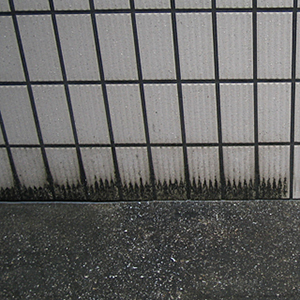 スマート外壁洗浄剤W：タイル壁の汚れ