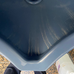 小便器の水垢汚れ